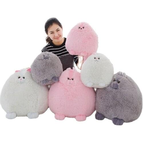 30cm Fat Fluffy Cats Persian Cat Toys Pembroke Pillow Plush Toys Soft Stuffed Animal Dolls Baby Kids Gifts