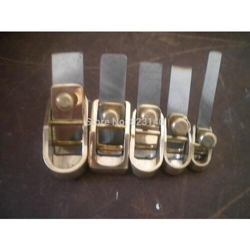 5pcs various Mini brass planes,Violin making tool