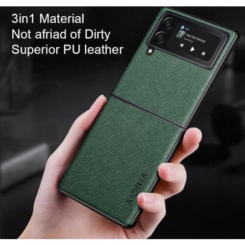 Drop Protective Cell Phone Fitted Cover for Samsung Galaxy Z Flip3 Flip 3 5G Anti-Dust Thin Case Coque