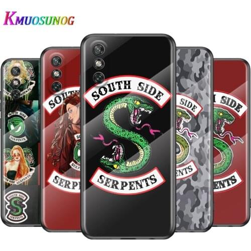 Riverdale Southside For Huawei Y6 Y7 Y9 Y5P Y6P Y8S Y8P Y9A P Smart Z 2019 2020 2021Tempered Glass Cover Phone Case