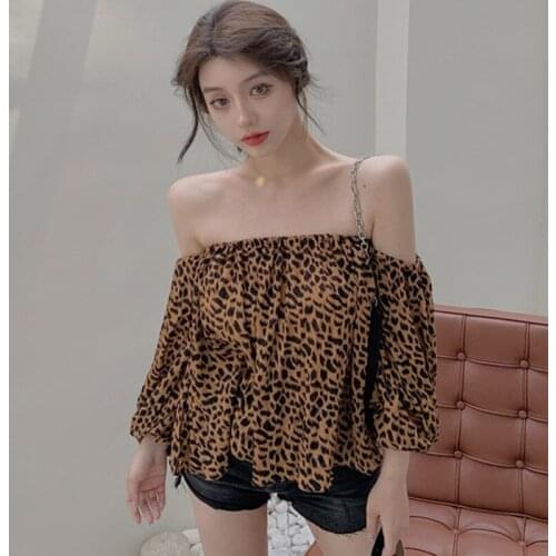 DAXIN Leopard Blouses