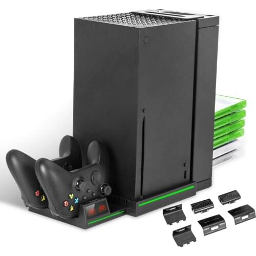 Battery Charger For Xbox X Box Series X Console Control Controller Dock Charging Station Docking Gamepad Stand USB Accessories