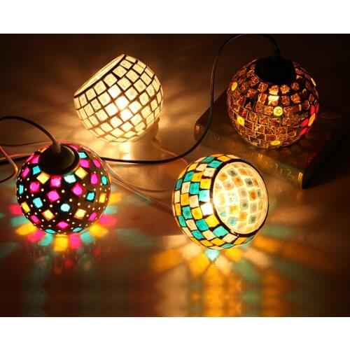 European Garden Bohemia creative modern chandelier lamp Mediterranean bar entrance corridor balcony pendant lamps