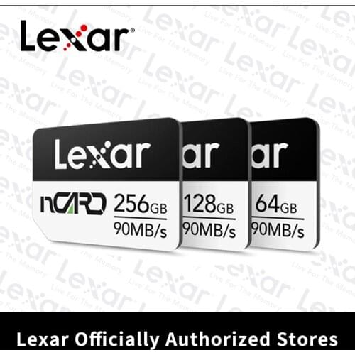 Lexar memory card 64gb flash card micro sd memory cards micro sd nm card Max 90MB/s NM Card For Huawei P30/P40 PRO/Mate 20/30
