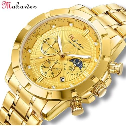 Мужские кварцевые часы Makawer China At AliExpress