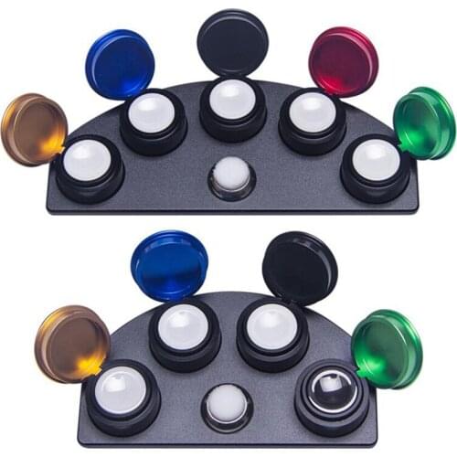 Watch Repair Oiler Reusable 4/5 Holes Oiler Stand Cup Dish Watchmaker Repair Tool Watch Repairing Accessory for Cleaning Oiler