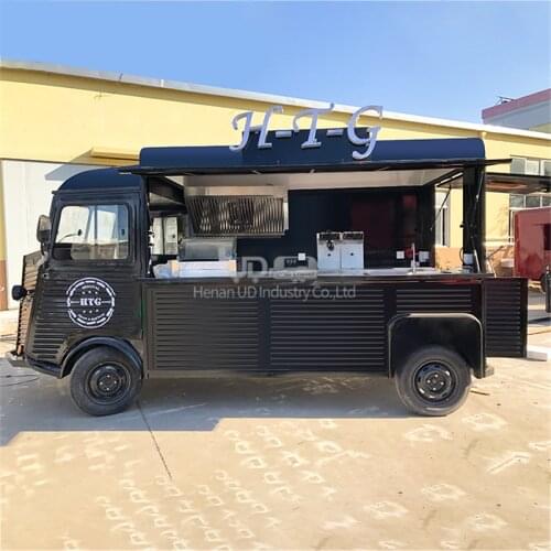 Mobile Food Truck Ice Cream Van Pizza Humburger Vending Electric Food Cart