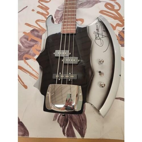 Fashion personality Tomahawk shaped electric bass