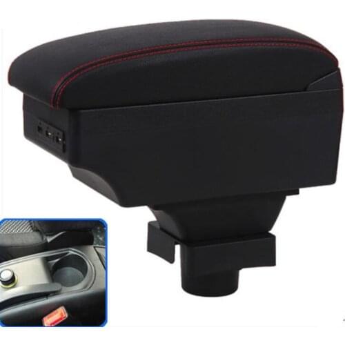 For C4 armrest box For Citroen C4 Hatchba central Store content box armrest box products interior decoration Storage
