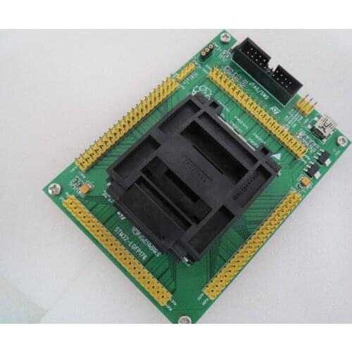 Clamshell YAMAICHI STM32F429IGT6 LQFP176 spacing 0.5mm IC Burning seat Adapter testing seat Test Socket test bench