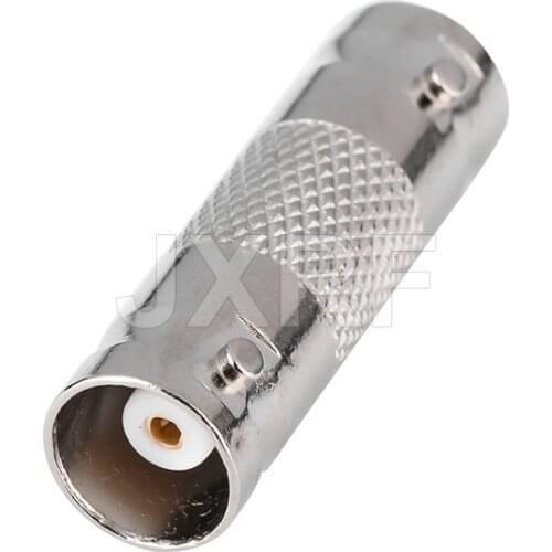JXRF Connector BNC Female to Female Inline Coupler Coax BNC Connector Extender for CCTV Camera Security Video Surveillance Syste
