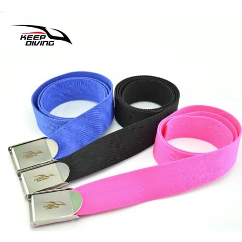 KEEP DIVING 1.3M ~ 1.9M Diving Weight Belt With Stainless Steel Buckle BCD Accessories Diving Equipment