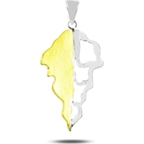 Silverlina Silver Broseli Leaf Pendant