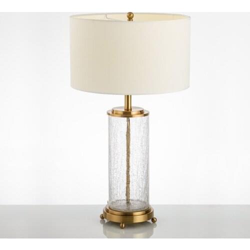 Modern led stone crystal lampara de mesa deco chambre lampada da tavolo bedside lamp dining room lamp