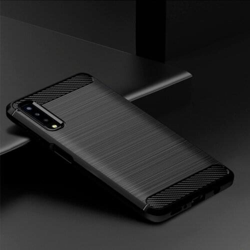 Brushed Texture Case For Samsung Galaxy A7 2018 A8 Star A6 Plus A9 Lite Pro A3 A5 2017 A6S A8S A9S Carbon Fiber Phone Case