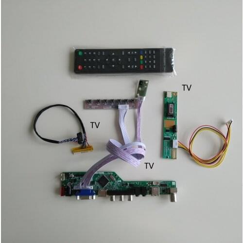 TV HDMI USB VGA AV LCD LED AUDIO 1 CCFL lamps Controller kit diy Board For 15.4" LP154W02-A1 1680X1050 monitor card