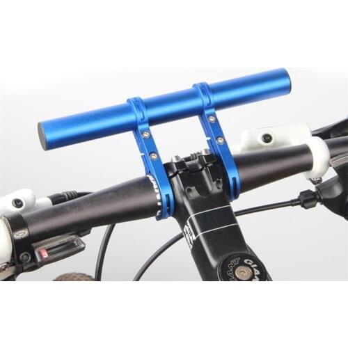 Aluminum Alloy 20CM Bicycle Handlebar Extender Mountain Bike Bicycle Headlight Flashlight Multifunctional Bracket