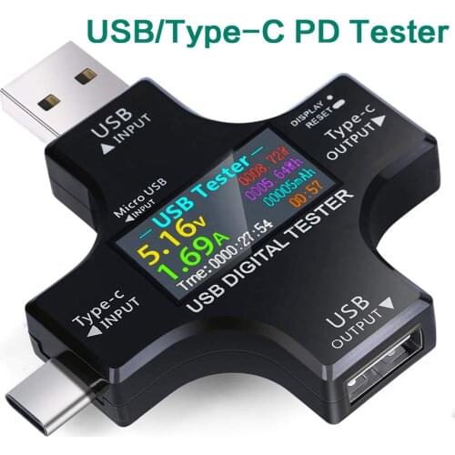 5V USB Tester Real Voltage and Current Meter Detector Reader for Solar Panel Charger Solar Power Bank and more