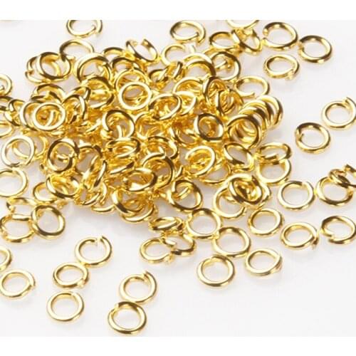 [wamami] 10g Golden Colour Metal Open Jump Ring For BJD Necklace Bracelet Diy Accessory