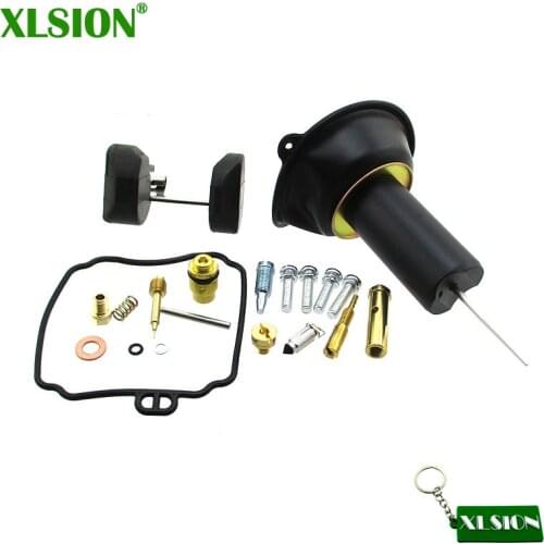 XLSION Carburetor Plunger Float Gasket Repair Rebuild Kit For Yamaha Virago 250 XV250