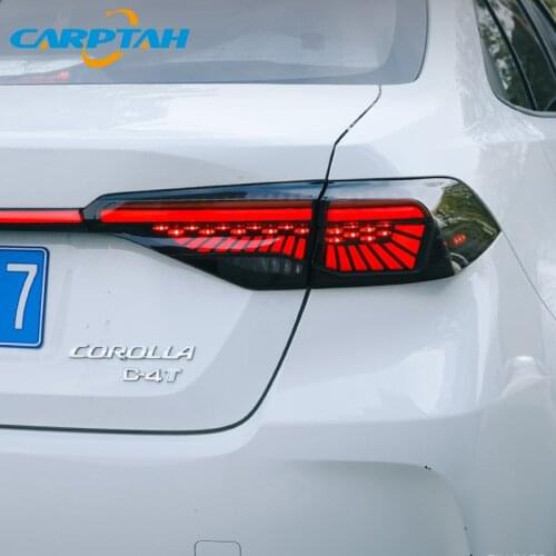 LED Car Tail Lights For Toyota Corolla SE E210 2019 2020 Auto Accessory Rear Running Fog Lamp Turn Signal Reverse Brake Light
