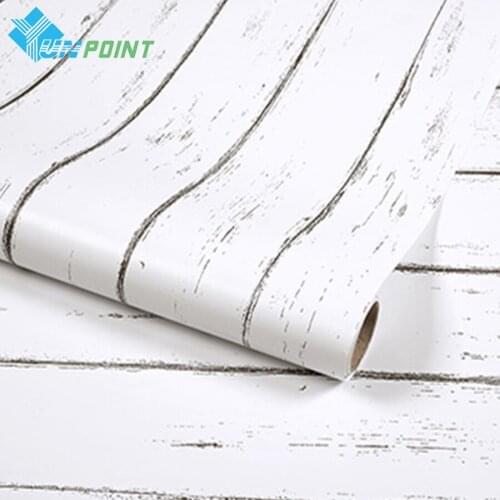 0.45x10M PVC Waterproof Wood Wall Sticker Roll Furniture Diy Decorative Film Kitchen Cabinet Wardrobe Door Wall Paper Home Decor