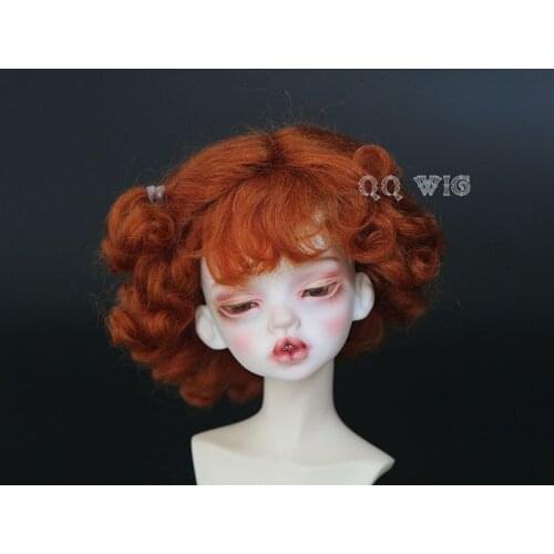 1/6 BJD Wig Super Doll Wig Fashion Cute Lovely Short Curly Mohair For BJD Doll Hair Wig