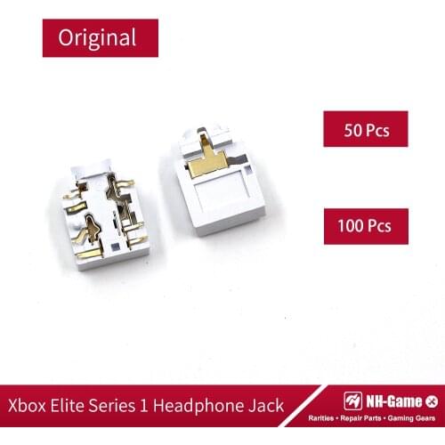 100pcs/lots Free Shipping Headphone Jack For Xbox One Elite Controller 3.5mm Headset Connector Port Plug Socket