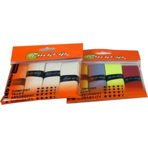 15pack=60pcs Haogrip super tacky Anti-skid Tennis Racket Grip Badminton overGrips tennis racket overgrips sticky Sweatband