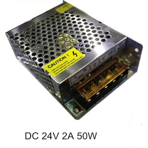 50W 24V 2A Small Size Switching Power Supply for LED Strip or Billboard Power Application