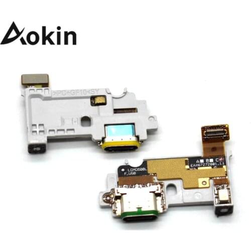 Aokin For LG G6 Tail Connector Charging Port Board Flex For H870 H871 H872 LS993 VS998 US997 H873 Connector Microphone Module