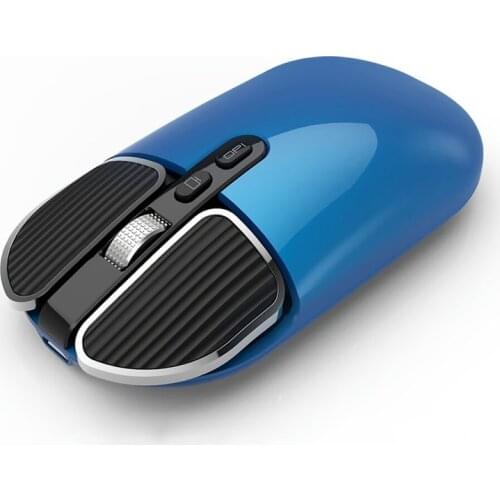 M203 Wireless bluetooth Mouse 2.4G+bluetooth5.1 Dual Mode 1600DPI 5 Buttons Rehargeable Mouse for Desktop Laptop Notebook PC