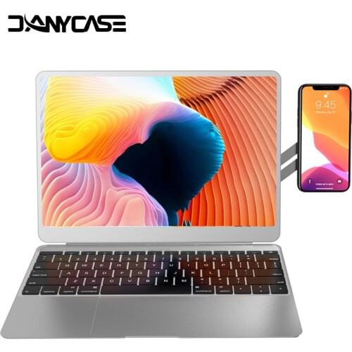 2 in 1 Screen Support Holder Laptop Extension Stand Tablet Bracket Dual Monitor Display Clip Adjustable Phone Stand Holder