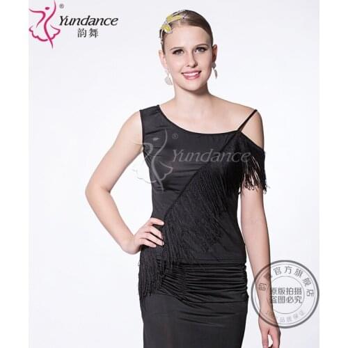 Customized Lady Latin Dancing Shirt Modern Dance Costume Waltz Valse Tango Galop Fox Trot Social Dance Suit B-2731