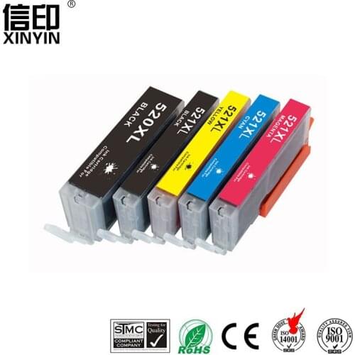 XColor PGI520 CLI521 ink cartridge compatible for Canon Pixma MP540 MP550 MP560 MP620 MP630 MP640 MP980 MP990 MX860 MX870 IP3600