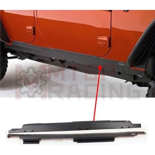 Rocker Panel Side Skirt Entry Sill Guard For Jeep Wrangler JK 4 Door 2007 2008 2009 2010 2011 2012 2013 2014 2015 2016 2017