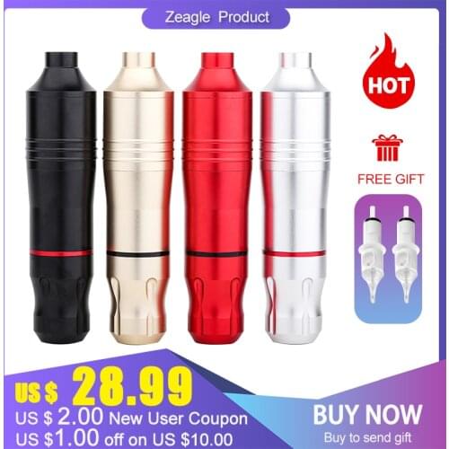 Tattoo Machine Pen Motor for Liner Shader Tattoo Gun Machine Quite Stonger Motor Professional Rotary Tatto Pen