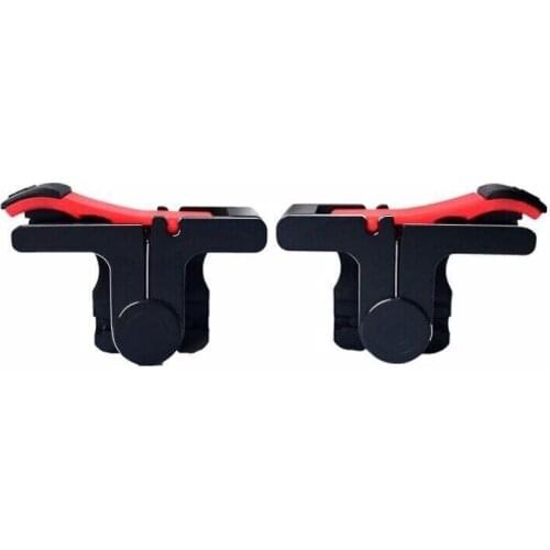 1 Pair D9 Mobile Game Controller Gamepad Trigger Aim Quick Fire Button Controller Joystick For PUBG Game Buttons