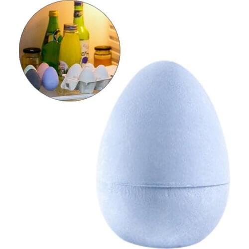 Natural Diatomite Refrigerator Deodorizer Fridge Odor Eliminator Egg Shaped Deodorant Fishy Musty Moisture Remover Absorber