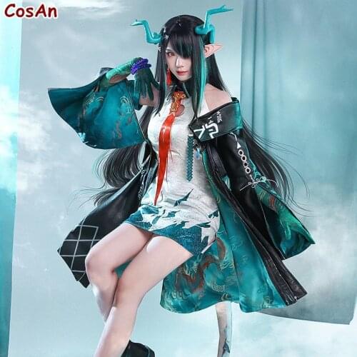 New Hot Game Arknights Dusk Cosplay Costume Handsome Fashion Combat Uniform Female Activity Party Role Play Clothing