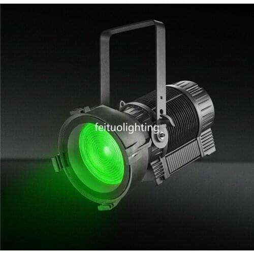 New 6pcs 300w Outdoor Led Profile Fresnel Light With Auto Zoom WW / CW / RGBAL 5in1 IP65 Waterproof Led Ellipsoidal Spot Light