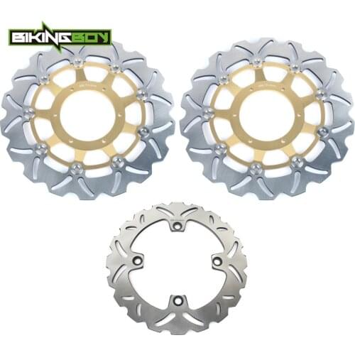 BIKINGBOY For Honda CB 600 Hornet 04-13 05 CB600 ABS 07-13 08 09 10 CBR 600 F / ABS 11 12 13 Front Rear Brake Discs Rotors Disks