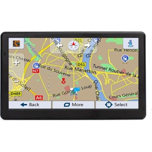 5 Inch HD GPS Portable Navigation 2021 Maps for Europe Russia Car TRUCK CAMPING Caravan Navigator Sat Nav Free Lifetime Updates
