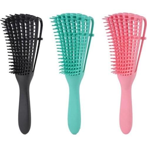 Hot Massage Comb Scalp Massager Anti-tie Knot Detangle Hair Brush Styling Hairdressing Tool