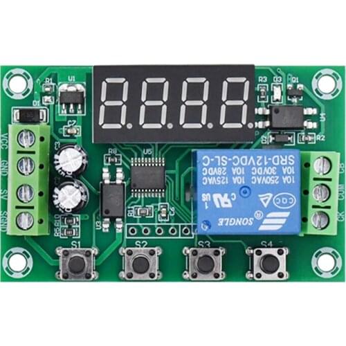 DC5V 12V 24V Relay Module Timing Power off Trigger Time Control Circuit Switch