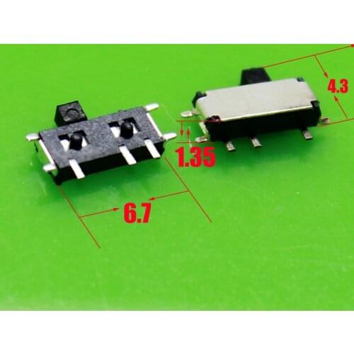 [Seven feet] electronic diy kit Stubbs MSK-12C01-07 (1P2T) SMD toggle switch (50pieces)