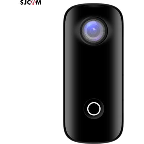 SJCAM C100+ Mini Action Camera 2K 30fps Video Digital Camera 30M Waterproof WiFi Connection w/ Waterproof Case Back Clip Lanyard