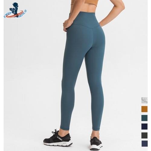 DEEPSENCE Womens Sports Push Up Leggings Fashion Gym Fitness Tights Yoga Clothing Joggers Sweatpants Female Scrunch Trousers