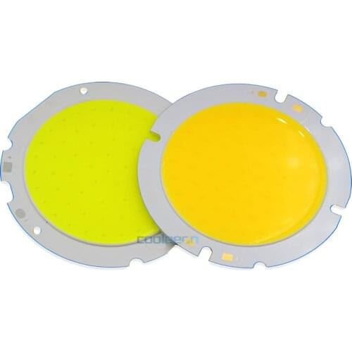 10pcs/lot Rounded LED COB Chip On Board 76MM Diameter 20W 30W Circular LED Lamp 30V Warm Natural Cold White Color Lighting Bulbs