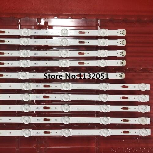 10 PCS LED backlight strip for UE40JU6000K S_5U75_40_FL_R05 S_5U75_40_FL_L04 LM41-00120S LM41-00120R CY-GJ040HGLVDH
